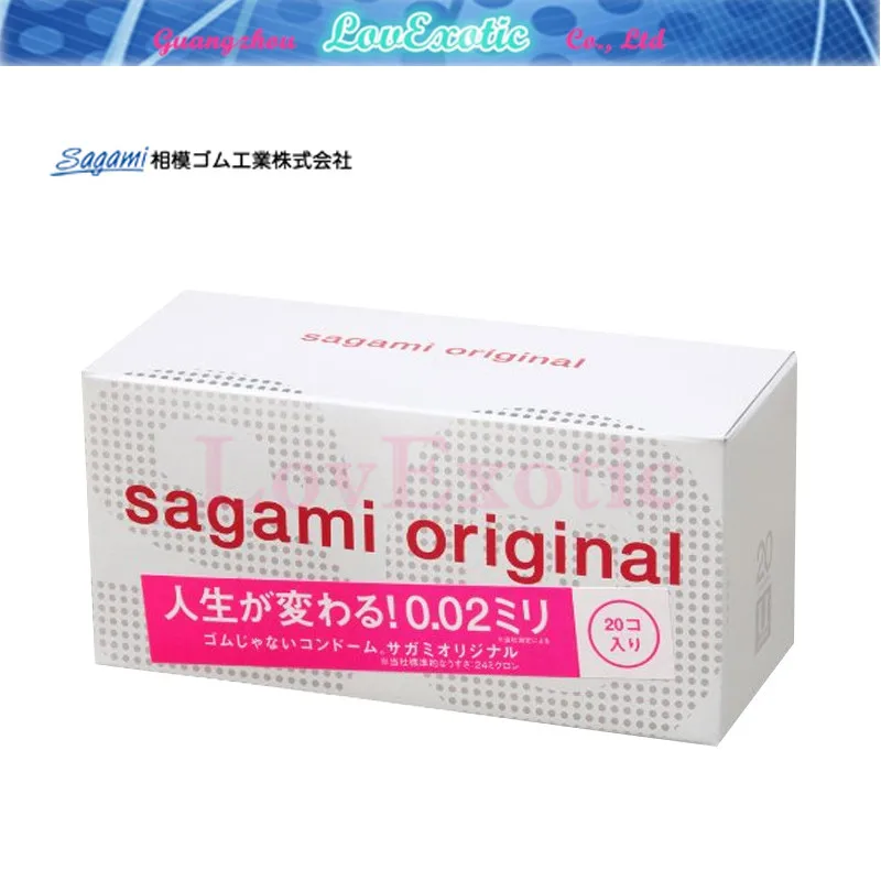 20 шт./кор. японский оригинал Sagami 002 конечной Новый безлатексный презерватив
