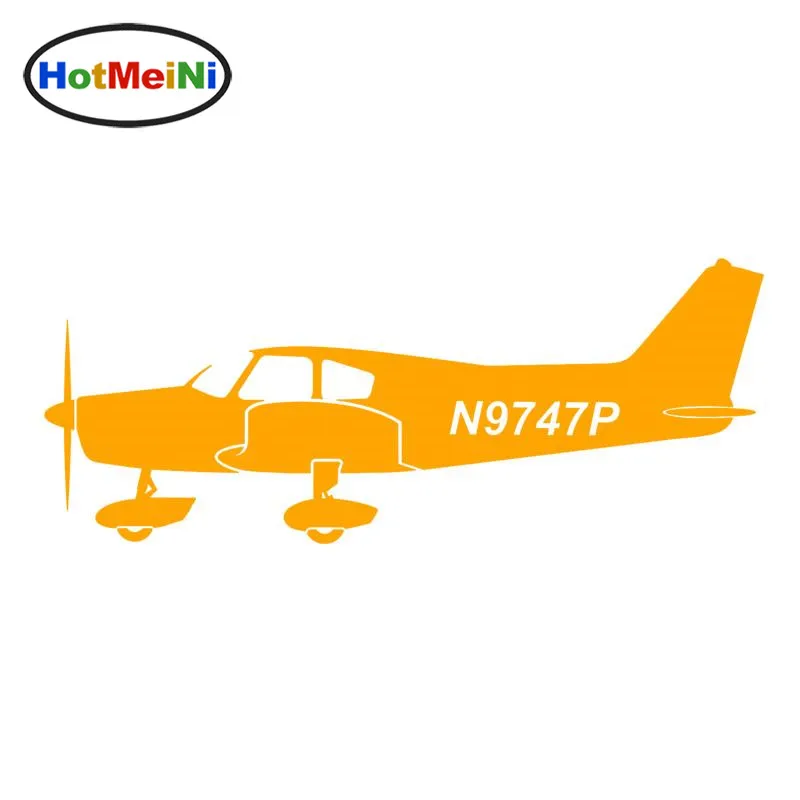 HotMeiNi автомобильный Стайлинг PA28 Cherokee 140 N Poly Pilots Aircraft виниловая наклейка на