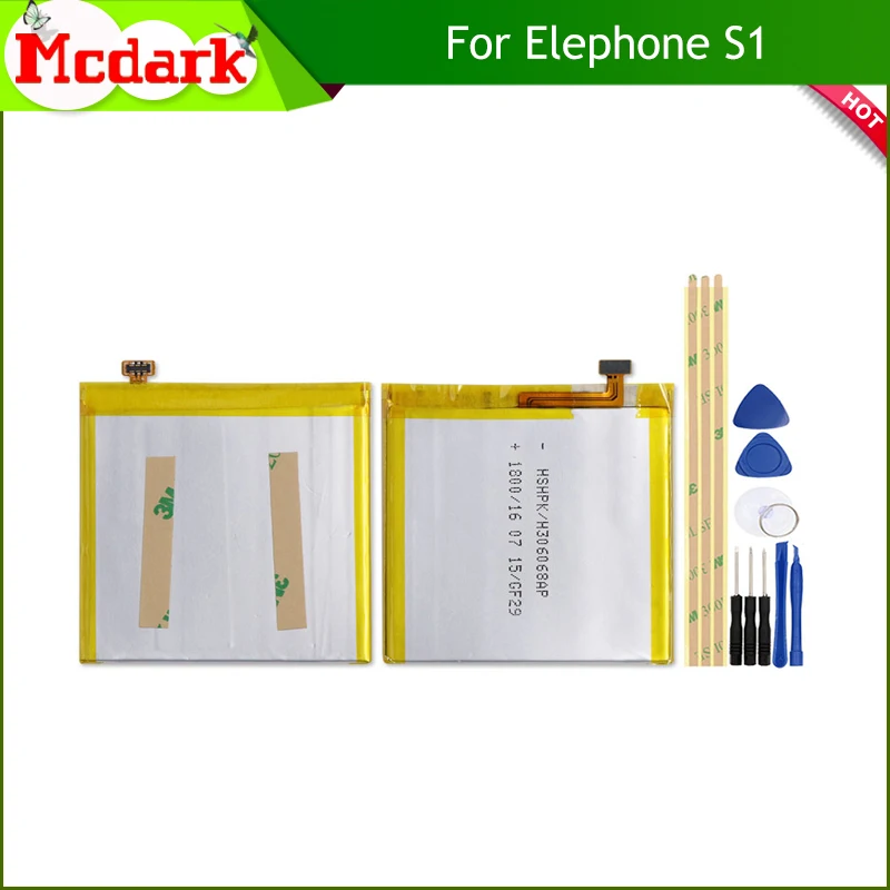 Сменный аккумулятор Mcdark для Elephone S1 высококачественный большой емкости 1800 мАч