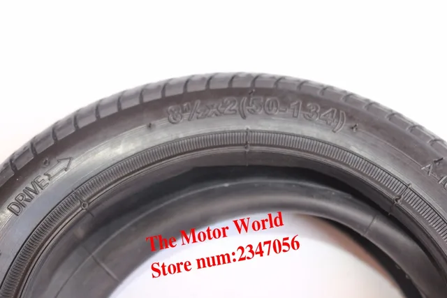 US $18.99 8 1/2x2(50-134) trye (8' 1/2' x2 inch) Tire for Gas Scooter & Electric Scooter(inner tube included)