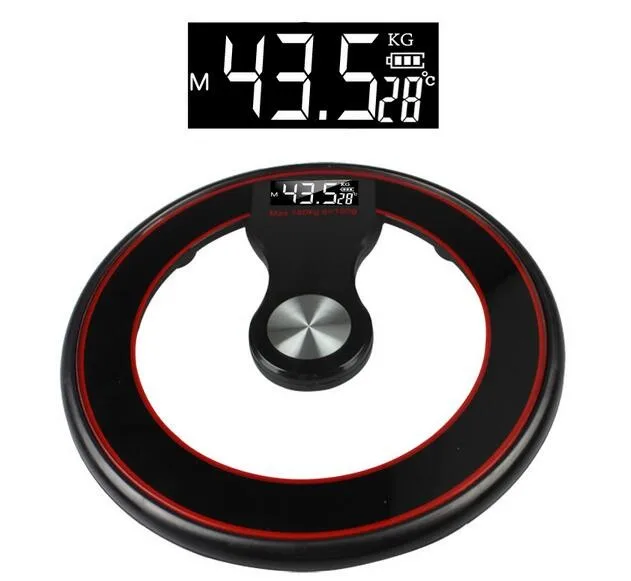 180kg Toughened glass Precision Electronic Digital Scale Glass Electronic body Weight bathroom scales Balance weighing scale