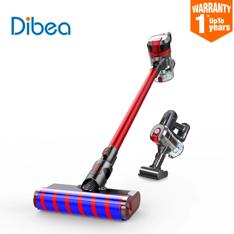 

Dibea D008Pro Vacuum Cleaner for Home car Handheld Wireless 17000Pa Suction cyclone Dust Cleaner household Multifunctional Brush