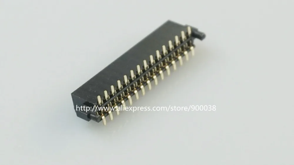 500 шт. шаг 1 27 мм 2x15 P 30 контактный штыревой разъем PCB гнездовые разъемы с колпачками