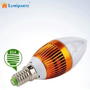 

Litake Led Energy Saving Gold Lamp E14 9W 85-265V Led Candle Light Spotlight led Light Bulbs lighting Warm White