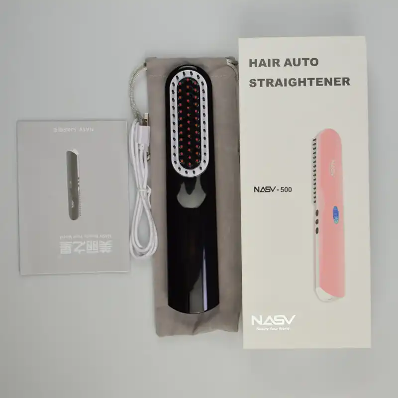 nasv hair straightening brush