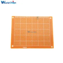 10 шт. 7x9 7*9 см Односторонний Прототип PCB Универсальный макет доска экспериментальная бакелитовая медная пластина схема доска DIY