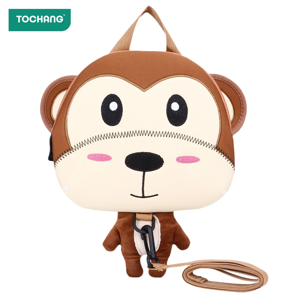 

Baby Anti-Lost Walking Learning Strap Cute Kids Backpack Cartoon 3D Animal Harnesses Toddler Strap Walking Bag Safety Wristbands