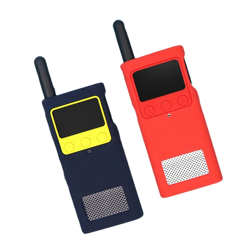 

Outdoor Walkie Talkie Non-slip Anti-scratch Protective Cover Silicone Sleeve Case Kit For Xiaomi Mijia 1S Radio Cover