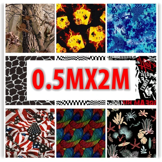 

Free shipping 0.5M*2M Hydrographic Films Water Transfer Printing Films Aqua print Films for Motor Decoration