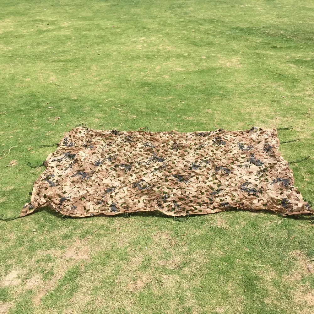  1.5x4m Hunting Camouflage Net 100% Oxford polyester Military mesh camo netting outdoor sun shade ga