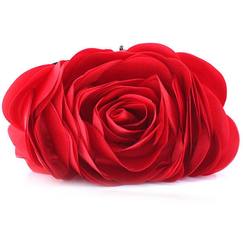 

FGGS-Evening Bag Flower Bride Bag Purse Full Dress Party Handbag Wedding Clutch Women Evening Purse Lady Clutches