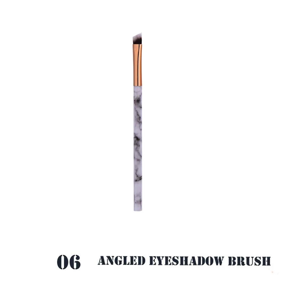 501 New Fashion Marble Makeup Brush Set Professional Face Eye Shadow Eyeliner Foundation Makeup Brushes Tool Freeship - Handle Color: F