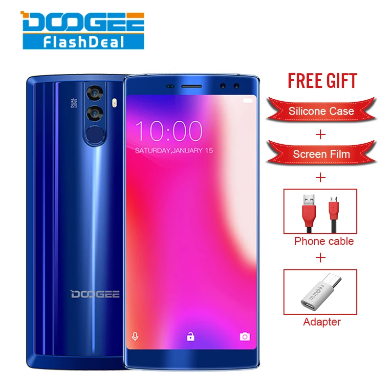 DOOGEE BL12000 Pro 4G Mobile Phones Android 7 0 6GB 128GB Octa Core font b Smartphone