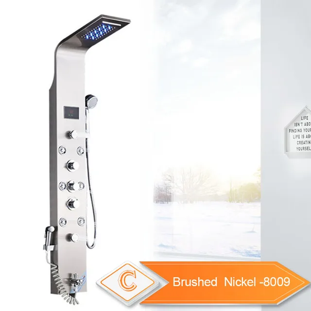 Brushed Nickel 8009