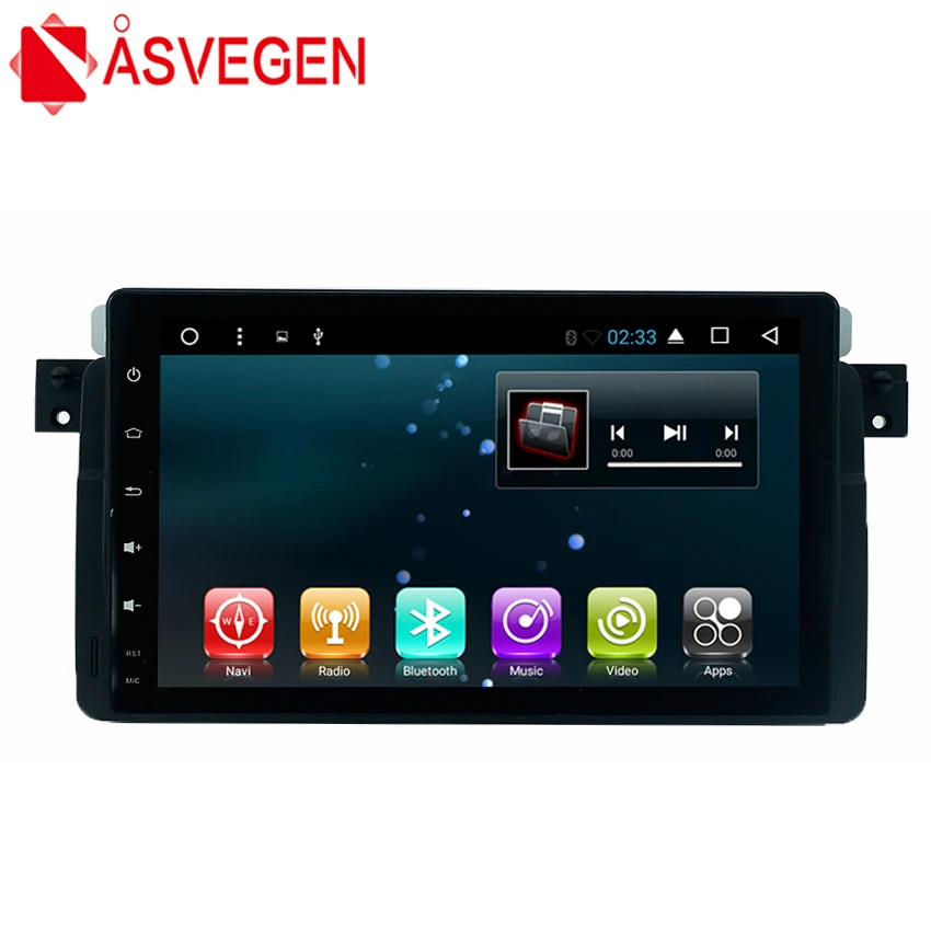 Android Радио стерео для BMW E46 GPS навигация четырехъядерный Wifi 4G 9 дюймов 7 1