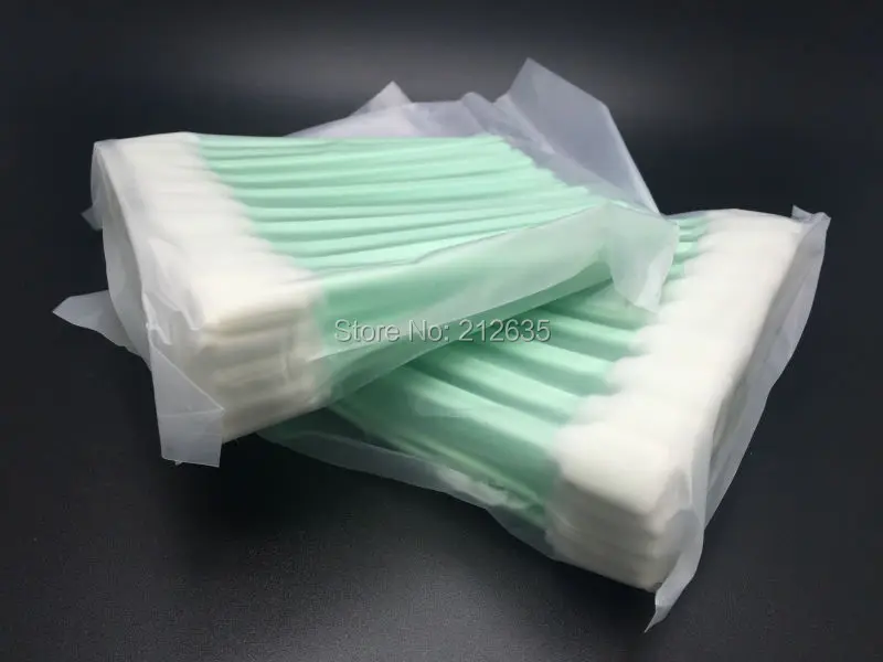 50Pcs/lot Cleaning Swab for Roland Mimaki Mutoh Epson printer printhead cleaning sponge/stick dx5 printer head decoder for for roland mimaki mutoh dx5 encryption printhead