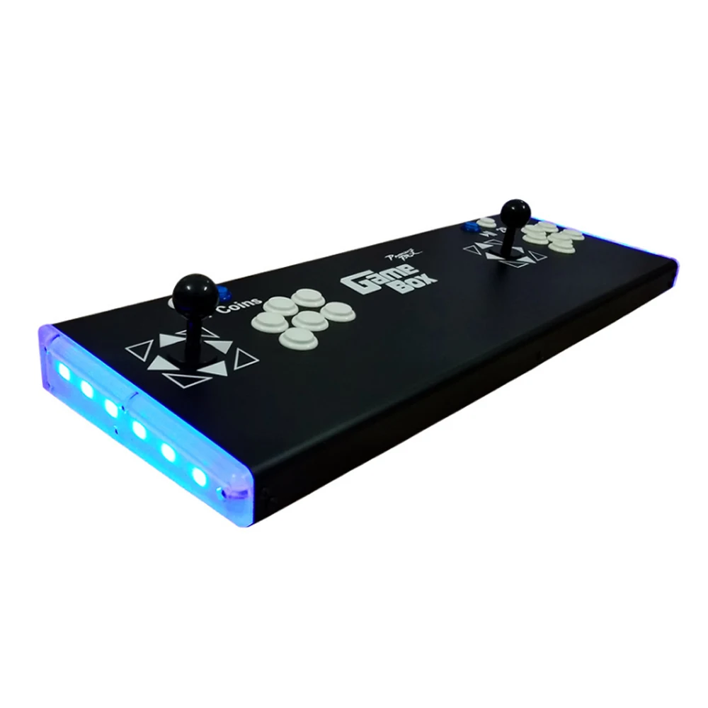 

Newest arcade stick double rocker console arcade double joystick console multi games 2222 in 1 for two-player arcade console