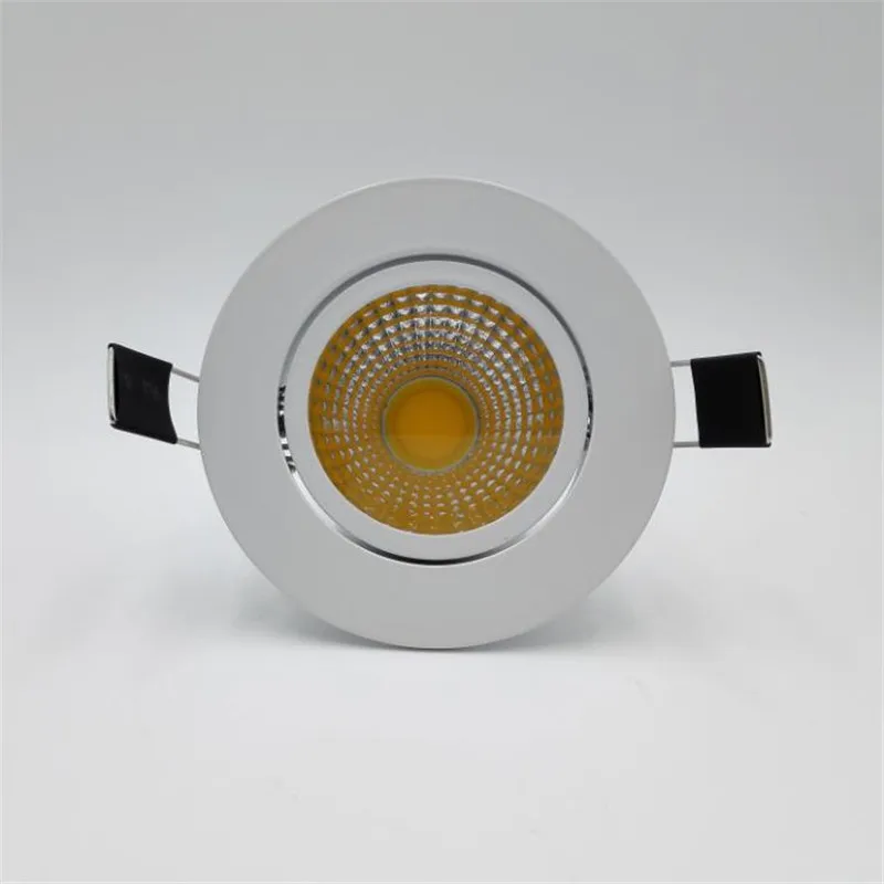 

Free Shipping Dimmable LED Downlight 10W COB Led Ceiling Recessed Downlight Spot Light Super Bright Plafond LED lights