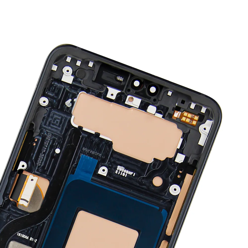 Для 6," LG V40 ThinQ lcd дисплей кодирующий преобразователь сенсорного экрана в сборе с рамкой+ Инструменты