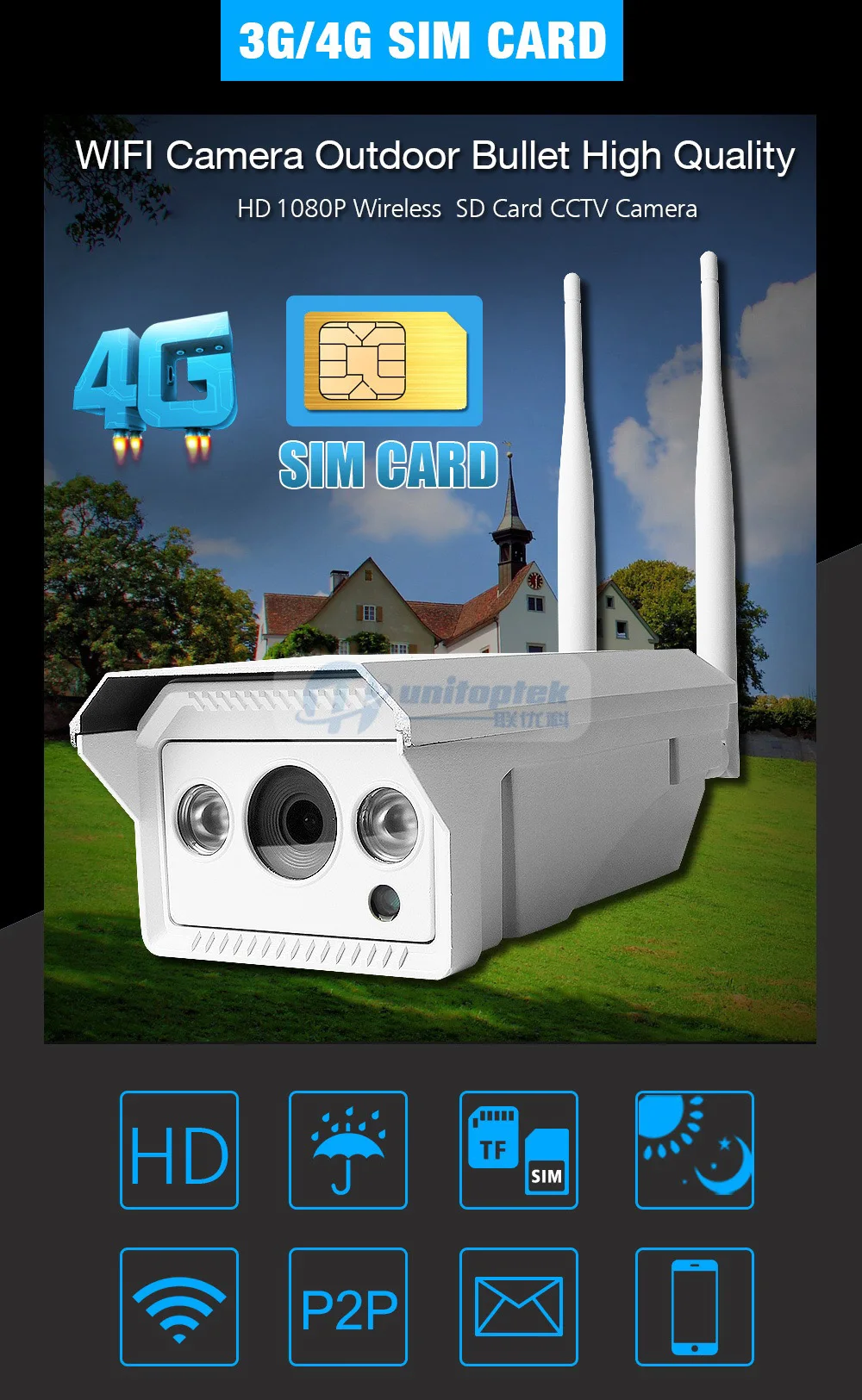 bullet camera wi-fi 