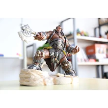 XINDUPLAN NEW Dota 2 Durotan Frostwolf Clan Cacique Anime Action Figure Toys Cartoon Game Kids PVC Kids Collection Model 0323