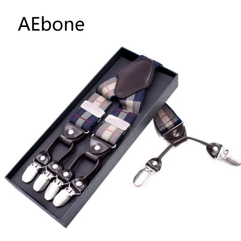 aebone-4875-インチ-suspensorio-adulto-革サスペンダー男性のための-6-クリップ格子メンズズボンための-sus06