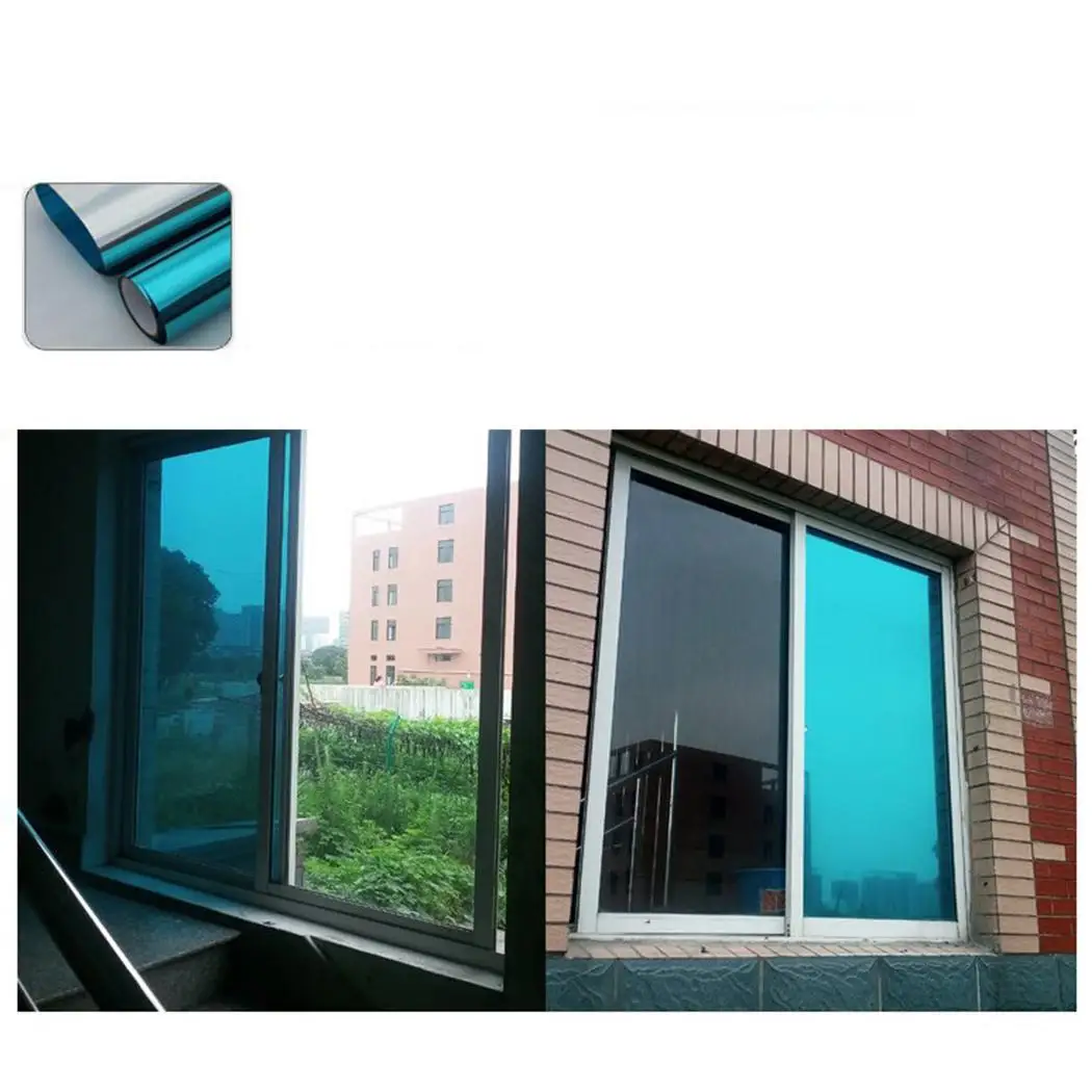 

Hot sale New window stickers Reflective Window Film Insulation Mirror Stickers UV Reflective Home Glass Films For Home Decor