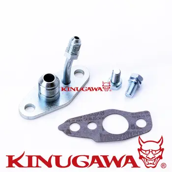 

Kinugawa Turbo Oil Flange Kit 4AN Feed 8AN Return for TOYOTA CT20 CT26