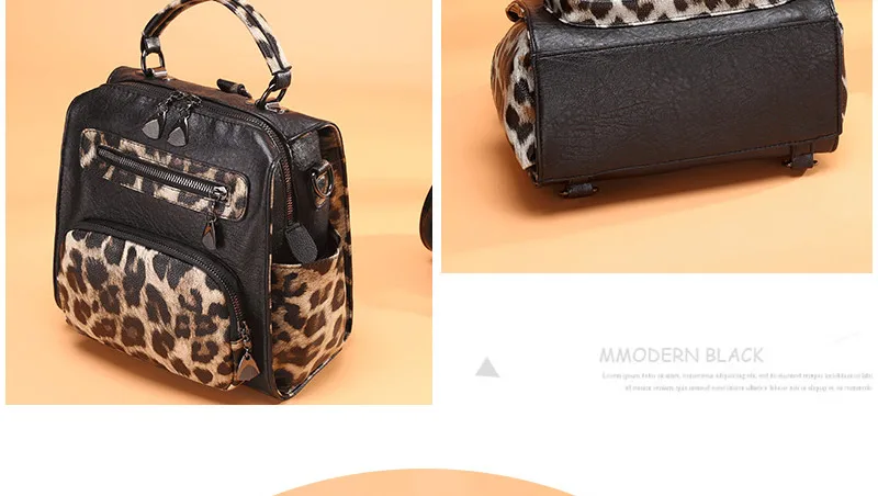 women leopard print backpack shoulder bag women school bag for teenager girls backpacks_17