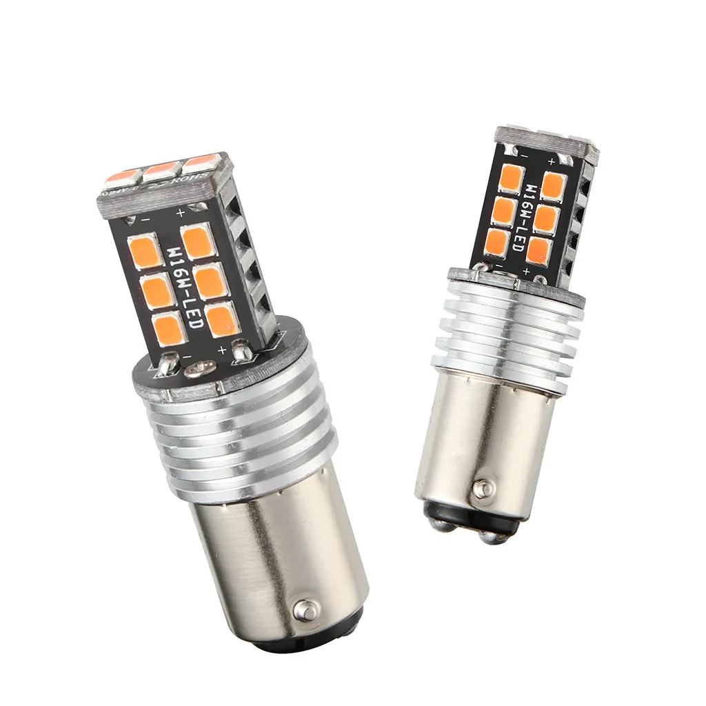 

New 1157 P21W BA15S 2835 15LED Canbus Car Reverse Backup Tail Brake Light LED Lightt bulbs For volvo xc90 bmw e61