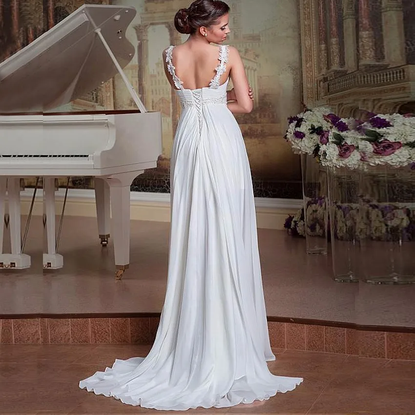Simple-Backless-A-Line-Cheap-Beach-Wedding-Dress-2016-Lace-Wedding-Gown-Under-100-Bride-Robe (1)