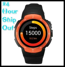 Zeblaze Blitz Android 5.1 MTK6580 Smart Uhr 360×360 SmartWatch unterstützung 3G SIM Wifi Bluetooth Herzfrequenz pk kw88 x3 plus lem3