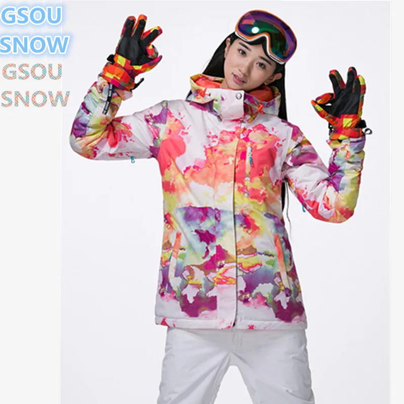 Gsou الثلوج جودة عالية 10 كيلو المرأة الشتاء للتزلج البدلة ، المرأة snowboard الدعوى ، المرأة الرياضة الشتوية للتزلج ، سترات التزلج الجبلية Gsou الثلوج جودة عالية 10 كيلو المرأة الشتاء للتزلج البدلة ، المرأة snowboard الدعوى ، المرأة الرياضة الشتوية للتزلج ، سترات التزلج الجبلية