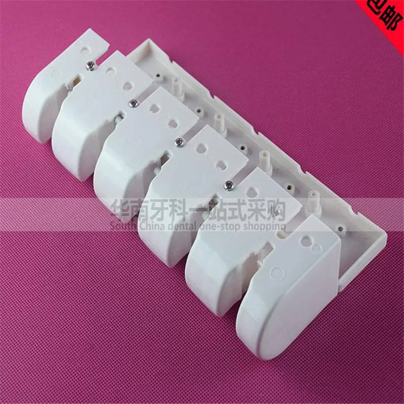 

A0054 1 PC Dental 5 Set holder 5 Seat Handpiece Holder Syringe hanging box Scaler holder Dental Chair Uint Triple Rack box