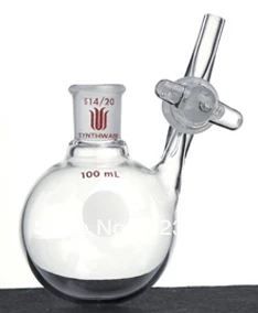 

F539250Flask, Reaction, With glass stopcock, Capacity:250ml, Joint:19/22