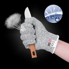 High Performance HPPE Cut Resistant Gloves Work Glove Safety Level 5 Protection Home Kitchen Work Food Contact Safe High Performance HPPE Cut Resistant Gloves Work Glove Safety Level 5 Protection Home Kitchen Work Food Contact Safe