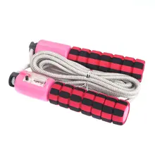 Automatic Jump Counter Adjustable Rope Jumping Exercise Fitness Training Gym Sports Sponge Handle skipping ropes for fitness