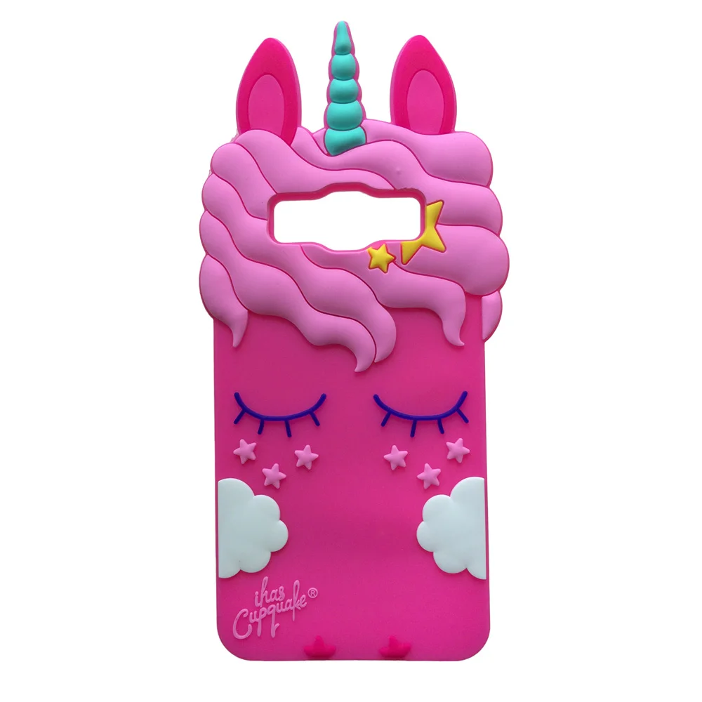3D мультяшный чехол для Samsung Galaxy J2 Prime G532 G532F Grand Prime Plus G530+ чехол для телефона с изображением кошки лошади единорога Fundas Coque - Цвет: Rose Pretty Unicorn