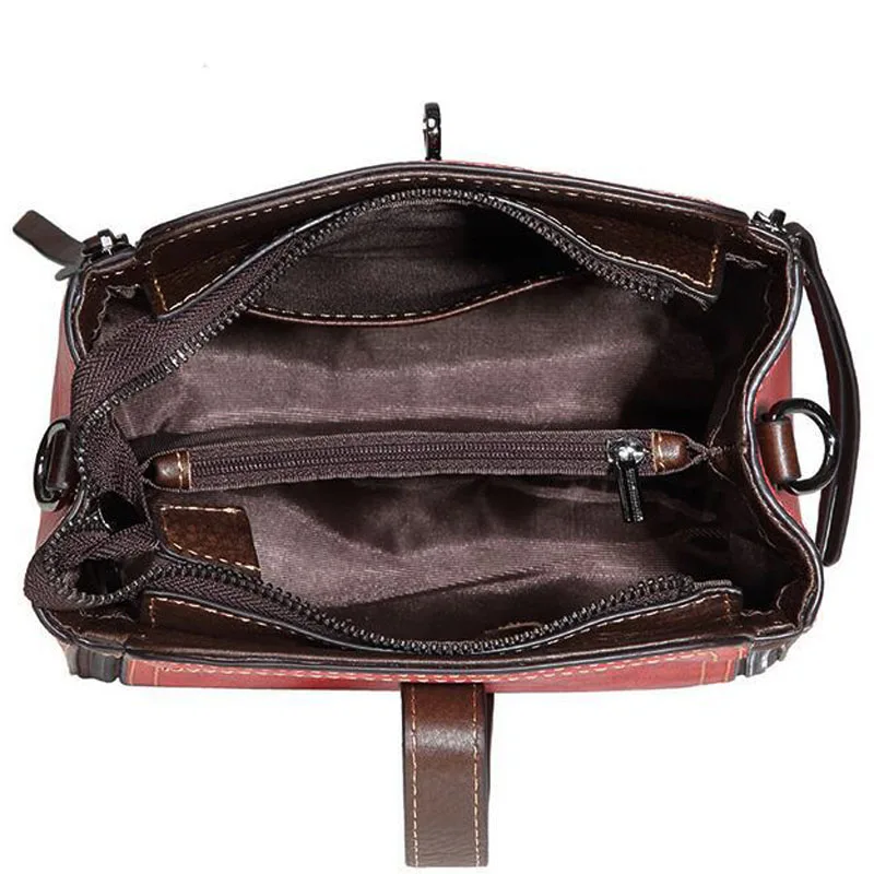 Женская сумка-мессенджер на плечо с верхней ручкой, сумки из натуральной кожи высокого качества, роскошная женская сумочка через плечо