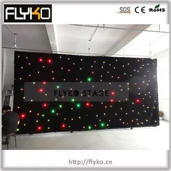 

Free shipping 3x6m china rgbw led star cloth wholesale discount