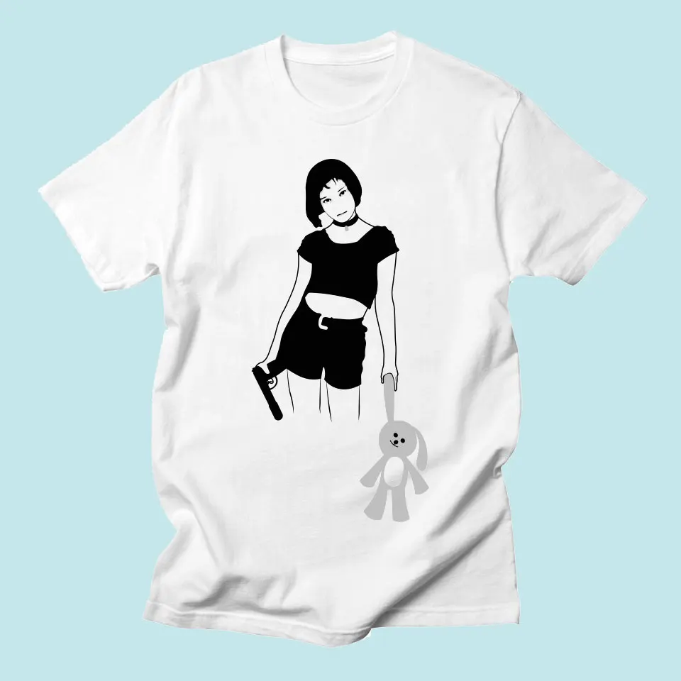 

Leon The Professional High Quality S-3XL T Shirt Women Cotton Basic Female Casual Tops Short Sleeve T-shirt Women