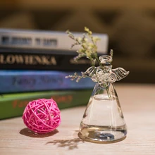 1 шт. Ангел хрустальная ваза цветочные контейнеры аквакультура Контейнер украшения для мебели OJ 2037