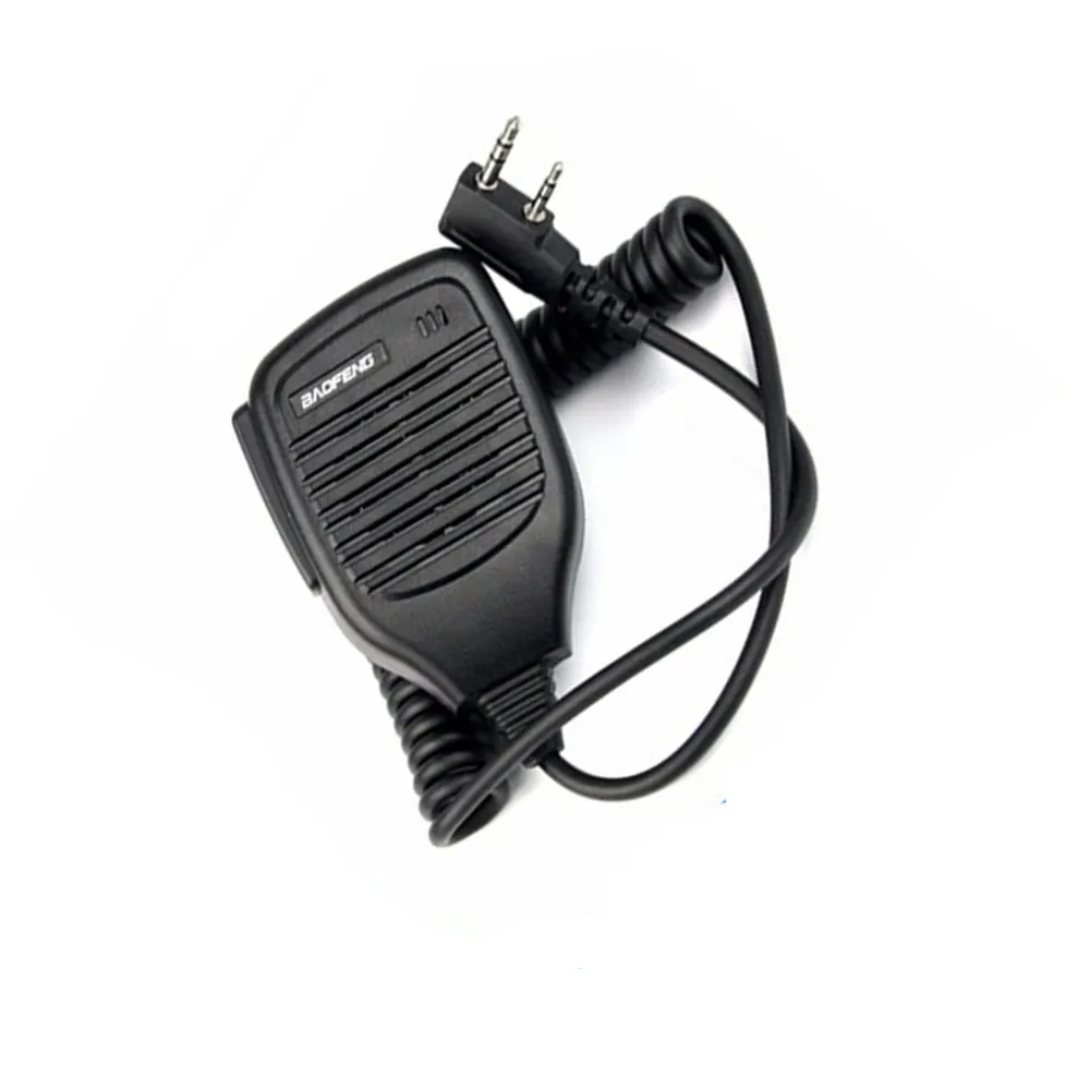 Динамик Baofeng Радио PTT Динамик Mic Ручной микрофон для Kenwood радио Baofeng UV5R BF-888S UV-82 портативный любительский радиопередатчик иди и болтай Walkie Talkie