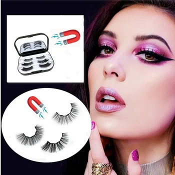 

3D Magnetic Liquid Eyeliner False Eyeashes Kit Extension Lashes Natural Waterproof Long Lasting Make Up Kits