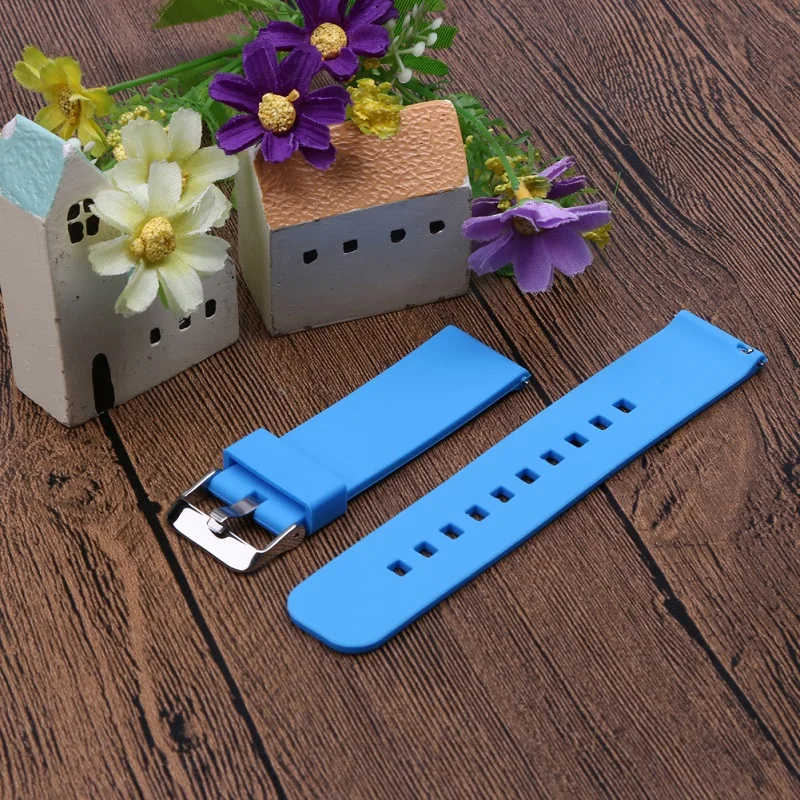 46 мм силиконовый сменный спортивный ремешок для часов Samsung R380/R381/R382 Pebble Time LG Cookoo 1/2