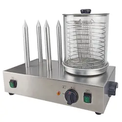 Хорошее качество нагревательный прибор для колбасок делая машину коммерческих Хот-Дог Пароход для ресторана электрические горячая