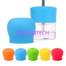 Spillproof герметичность эластичная силиконовая присоска Крышка для маленьких детей для питья для детей учебный Поильник для узнать напиток Крышка для чашки