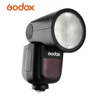 

Godox V1O Camera Flash Speedlite Speedlight Round Head Wireless 2.4G for Olympus Cameras for Wedding Portrait Studio Photography