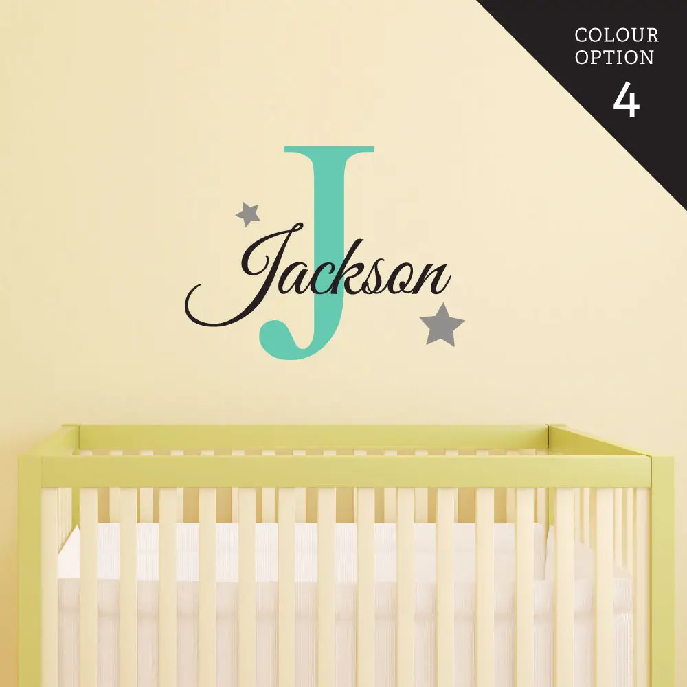 Customized Name Star Wall Art Decal for Girls Boys Kids Baby Room Mural Removable Vinyl DIY Wall Sticker Wallpaper A033-in Wall Stickers from Home & ... Customized Name Star Wall Art Decal for Girls Boys Kids Baby Room Mural Removable Vinyl DIY Wall Sticker Wallpaper A033-in Wall Stickers from Home & ...