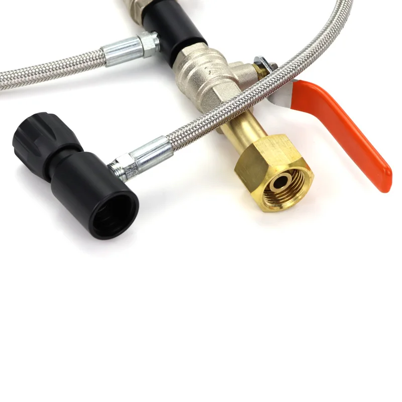 Deluxe Dual Valve CGA CO2 Tank Fill Station8